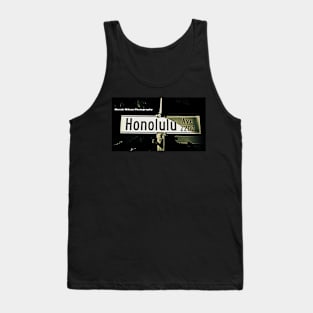 Honolulu Avenue, Montrose, CA by Mistah Wilson Tank Top